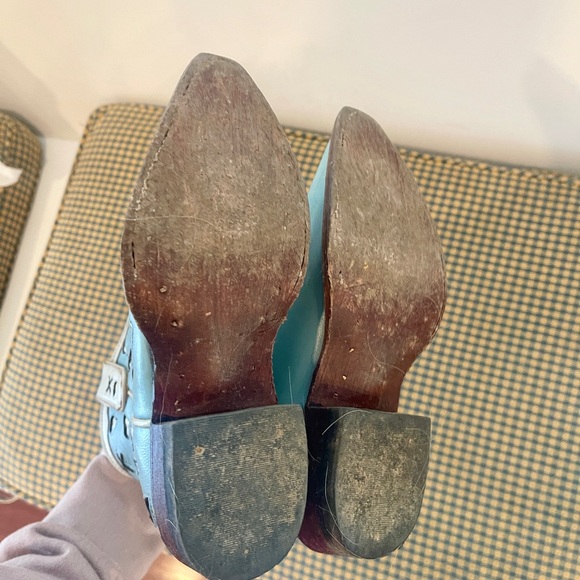Miron Crosby - Rare Kids Julia Leather Cowboy Boot in Discontinued Color. Sz 13 - Picture 6 of 6